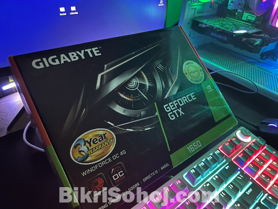 GTX 1650 OC 4GB GPU
